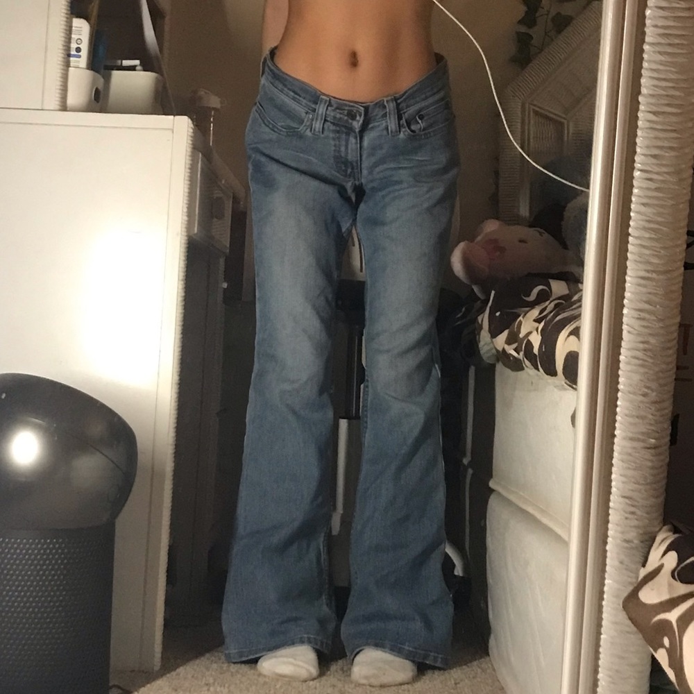 american eagle vintage stretch flare jeans